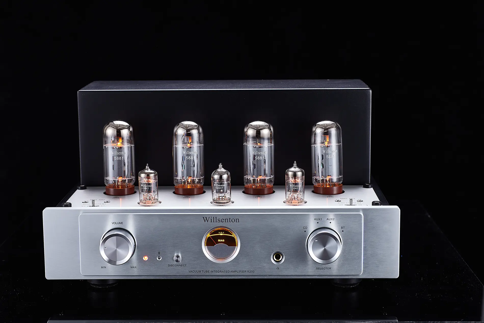 Silver Willsenton R200 integrated vacuum tube amplifier